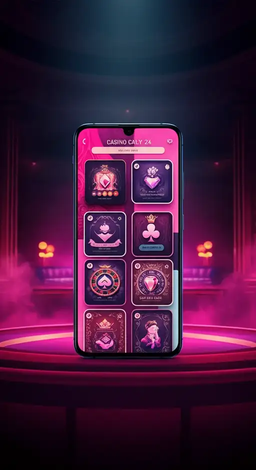 Interface mobile de Celsius Casino présentant des jeux de casino et des options de dépôt crypto, illustration de fluidité et rapidité.