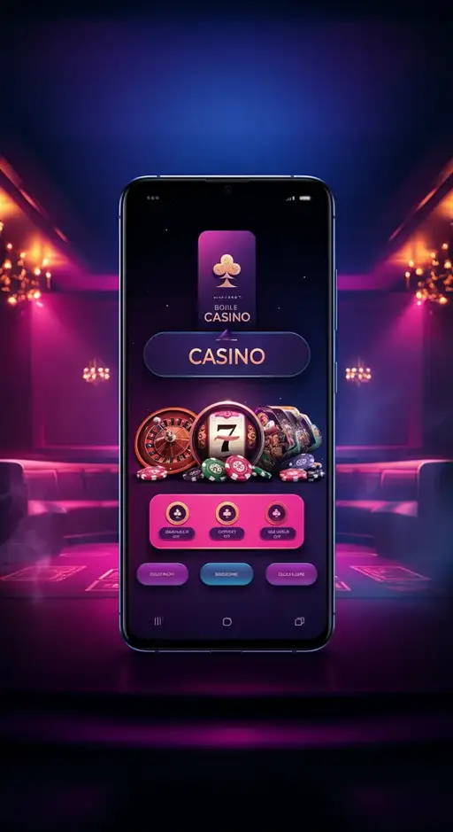 Interface utilisateur de l'application mobile Celsius Casino sur smartphone affichant des jeux optimisés pour iOS et Android